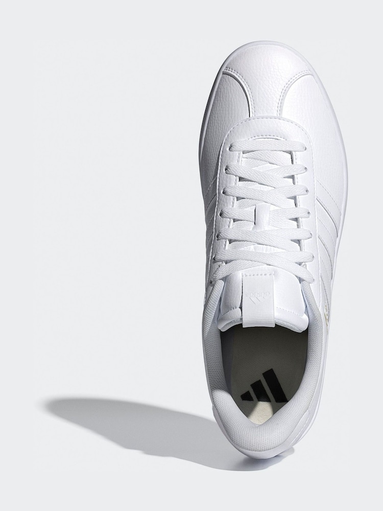 adidas White VL Court 3.0 Trainers - Image 11 of 17