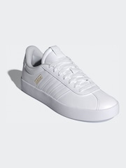 adidas White VL Court 3.0 Trainers - Image 15 of 17