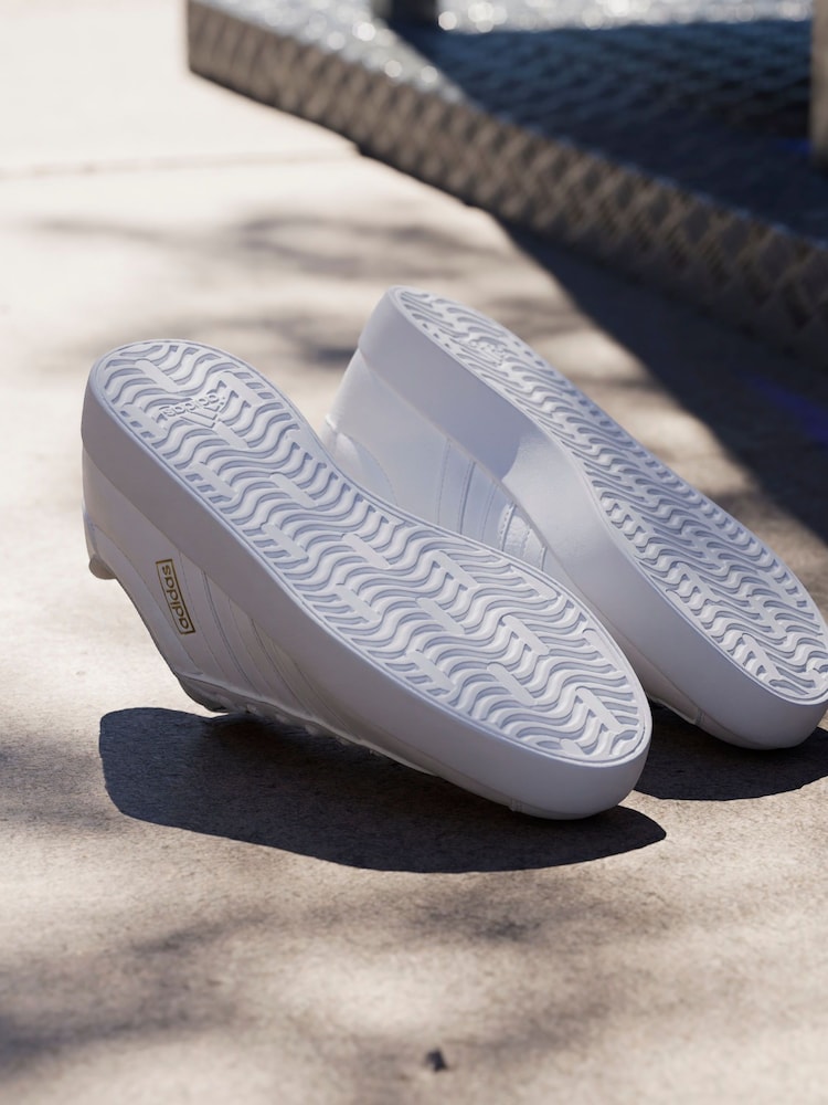 adidas White VL Court 3.0 Trainers - Image 3 of 17