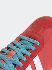 adidas Red Marun VL Court 3.0 Trainers - Image 13 of 14