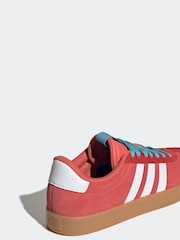 adidas Red Marun VL Court 3.0 Trainers - Image 9 of 14