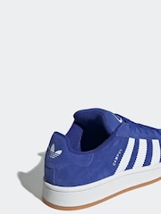 adidas Blue/White Junior Campus 00s Trainers - Image 4 of 9