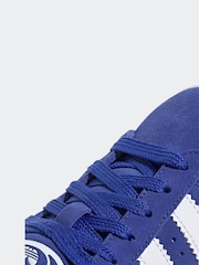 adidas Blue/White Junior Campus 00s Trainers - Image 8 of 9