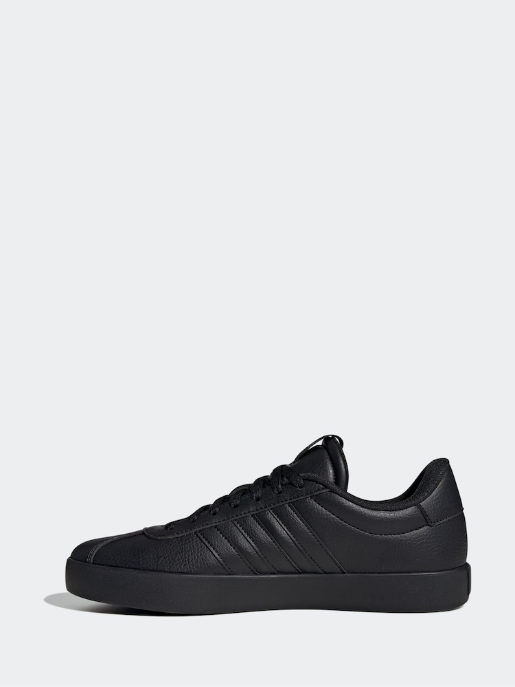 adidas Black VL Court 3.0 Trainers - Image 2 of 9
