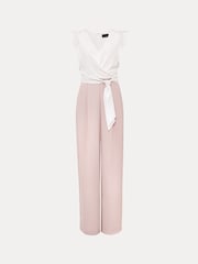 Phase Eight Pink Ayla Ruffle Jumpsuit - Image 7 of 7