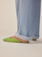 zelena - Natikači s kvadratno konico Forever Comfort® - Slika 3 iz 7