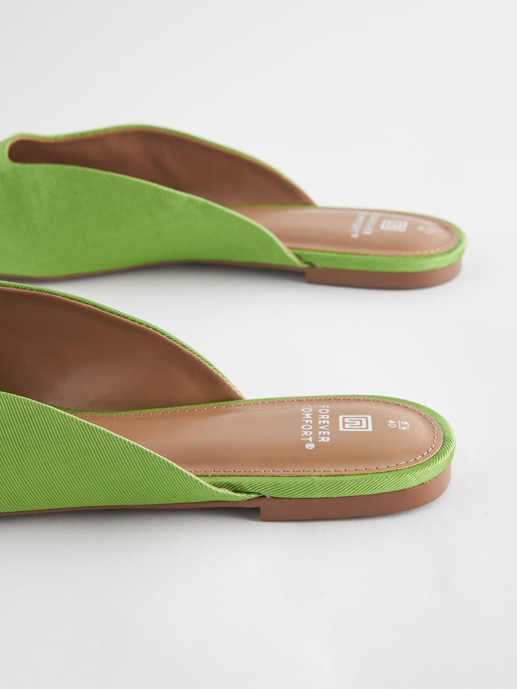 zelena - Natikači s kvadratno konico Forever Comfort® - Slika 7 iz 7