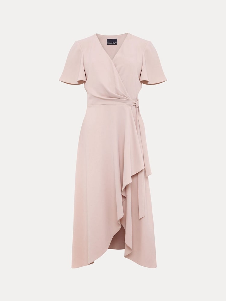Rosa bebé - Vestido cruzado Julissa de Phase Eight - Imagen 6 de 6 Rosa bebé - Vestido cruzado Julissa de Phase Eight - Imagen 6 de 6