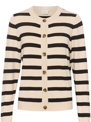Kaffe Mala Knit White Cardigan - Image 5 of 6