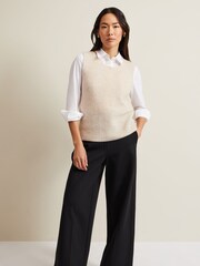 Phase Eight Black Ponte Mila Wide Leg Trousers - Image 4 of 7