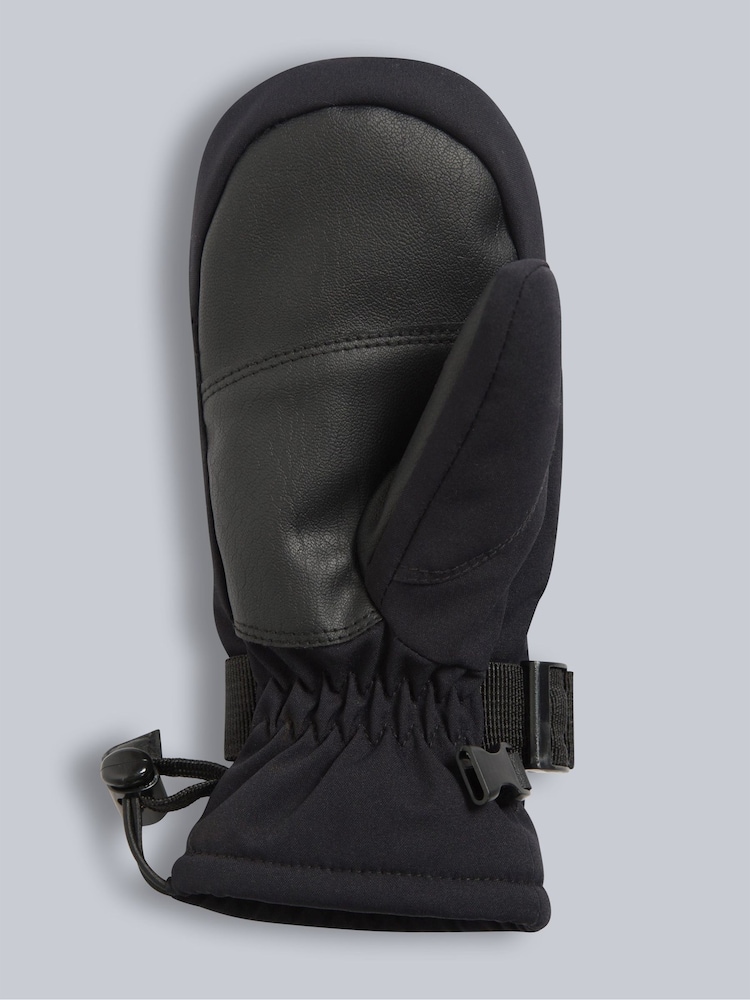 Animal Black Cosy Kids Ski Mittens - Image 2 of 6