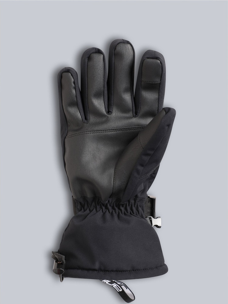 Animal Black Mens Edge Waterproof Snow Gloves - Image 3 of 6
