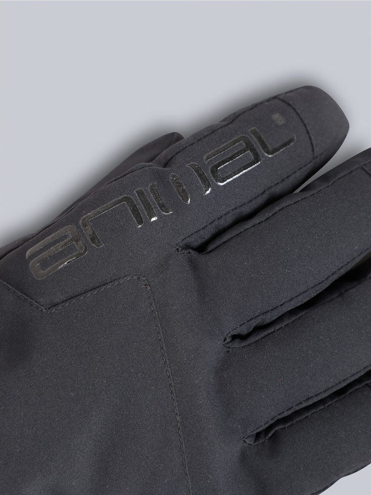 Animal Black Mens Edge Waterproof Snow Gloves - Image 5 of 6