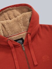 Animal Orange Samuel Mens Organic Hoodie - Image 3 of 5