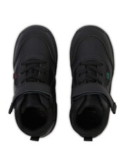 Kickers Black Stomper Hi Leather Boots - Image 6 of 7