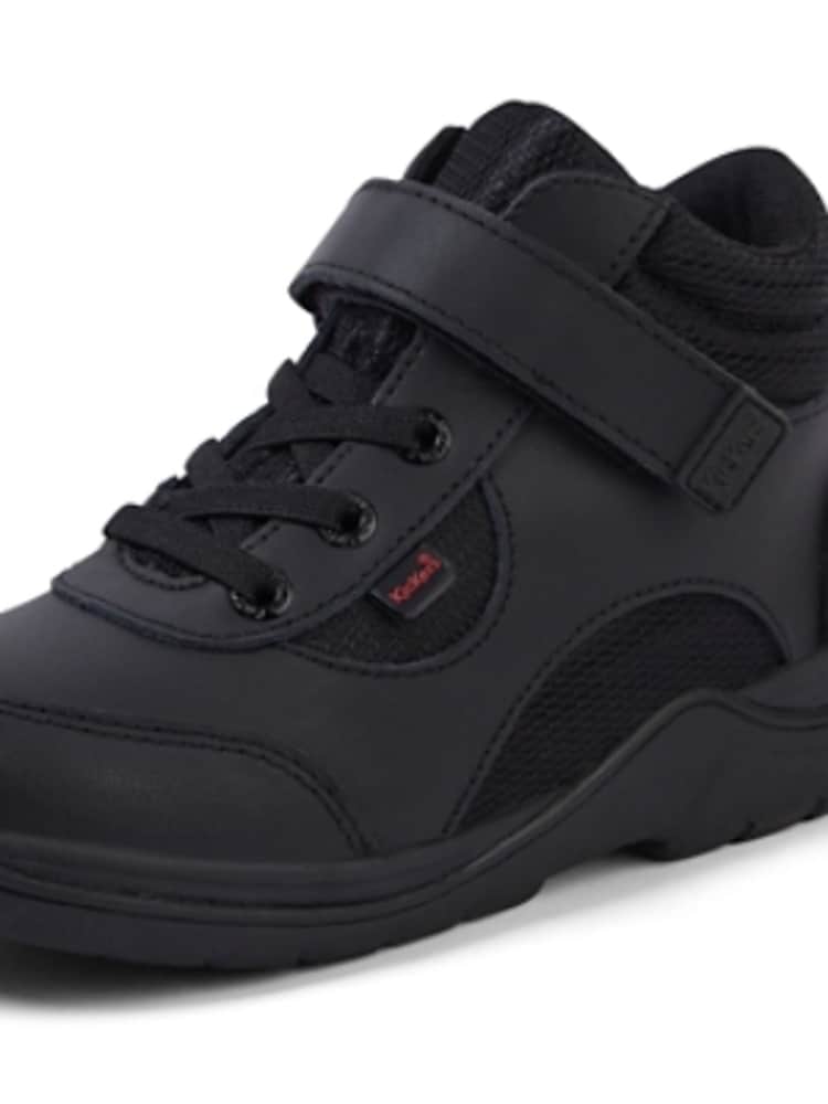 Kickers Black Stomper Hi Leather Boots - Image 7 of 7