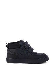 Kickers Black Tovni Scuff Hi Leather Trainers - Image 1 of 5