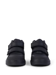 Kickers Black Tovni Scuff Hi Leather Trainers - Image 3 of 5