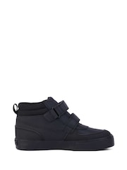 Kickers Black Tovni Scuff Hi Leather Trainers - Image 1 of 5