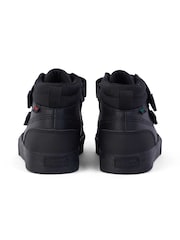 Kickers Black Tovni Scuff Hi Leather Trainers - Image 3 of 5