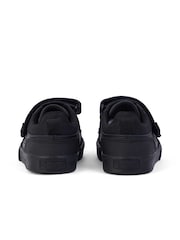 Kickers Black Tovni Scuff Lo Leather Trainers - Image 3 of 5