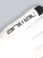 Animal White Womens Flow Snow Gloves - Image 5 of 6