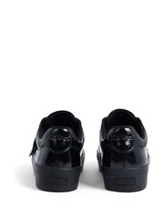 Kickers Black Tovni Stack Lo Flower Patent Trainers - Image 6 of 7