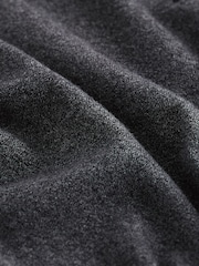 V barvi oglja - v standardnem kroju Cotton Rich okrogli ovratnik; z okroglim ovratnikom pulover - Slika 4 iz 7