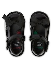 Kickers Black MJ Bow Patent Shoes - Image 5 of 6