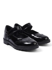 Kickers Lachly MJ Brogue Patent Shoes - Image 2 de 5