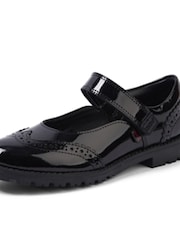 Kickers Lachly MJ Brogue Patent Shoes - Image 4 de 5