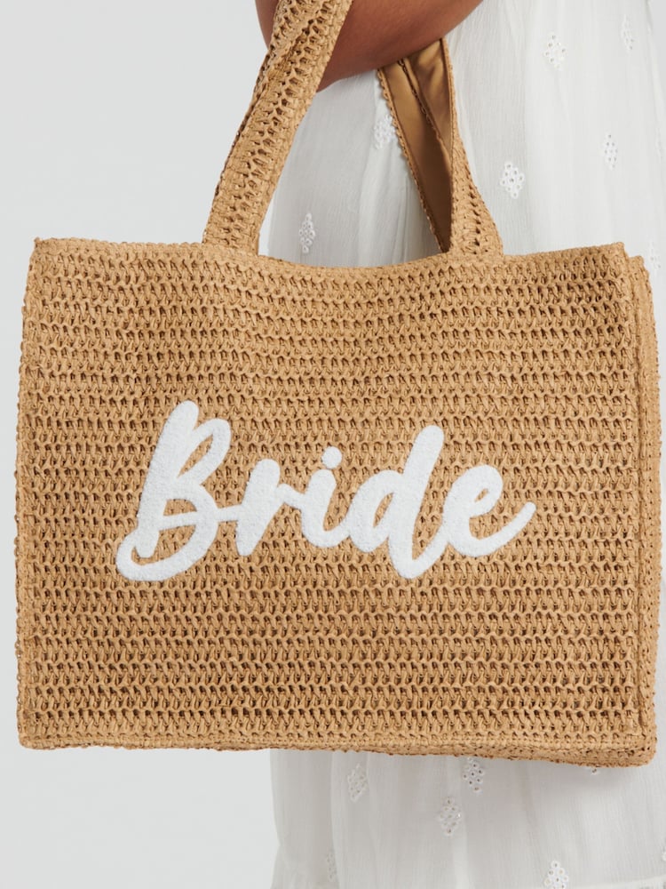 South Beach Natural Bride Tote Bag - Image 2 of 4