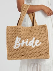 South Beach Natural Bride Tote Bag - Image 4 of 4