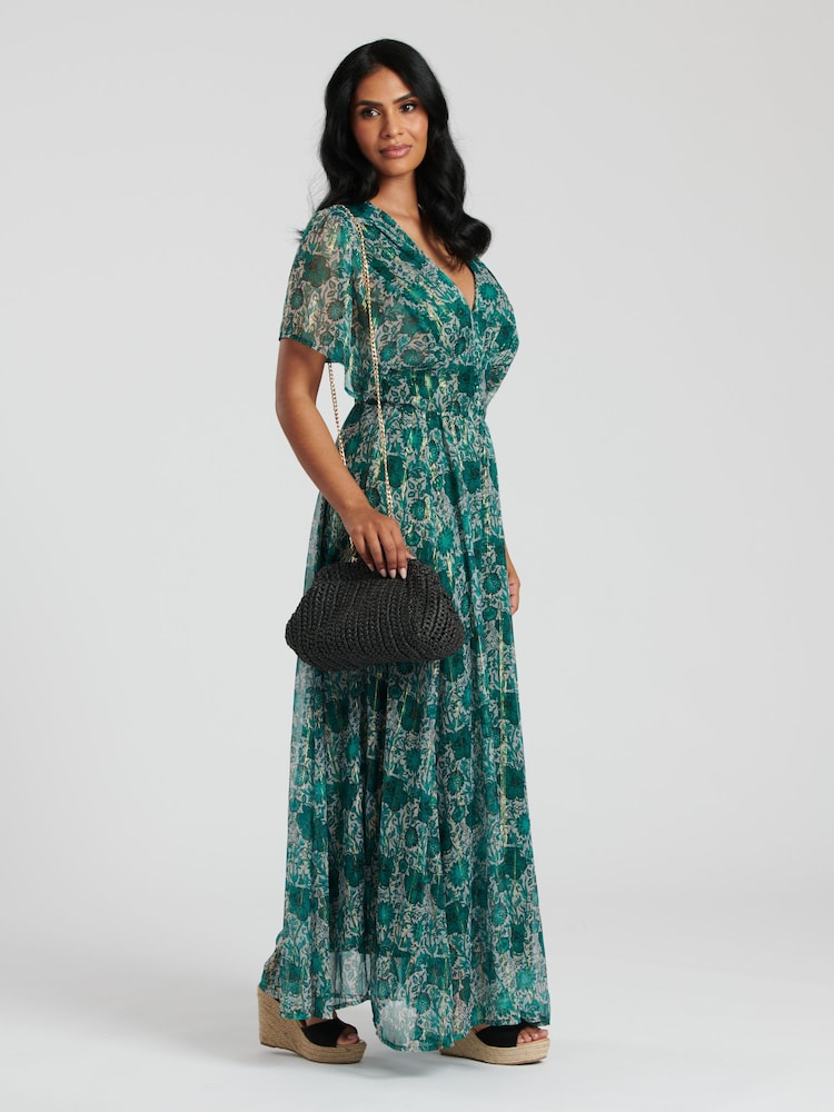 South Beach Black Dumpling Clutch Cross-Body Strap Bag - Image 3 of 3