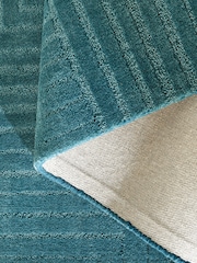Teal Blue Fitz Stripe Runner - Image 4 of 5