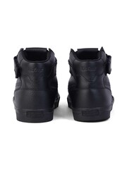 Kickers Black Tovni Hi Mix Mesh Leather Trainers - Image 2 of 5