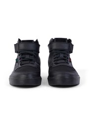 Kickers Black Tovni Hi Mix Mesh Leather Trainers - Image 3 of 5