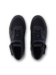 Kickers Black Tovni Hi Mix Mesh Leather Trainers - Image 4 of 5