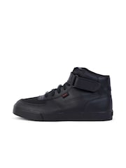Kickers Black Tovni Hi Mix Mesh Leather Trainers - Image 5 of 5