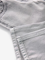 Grey Foil 100% Cotton Wide Leg Jeans (3-16yrs) - Image 7 of 7