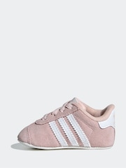 Rosa - adidas Gazelle Crib Trainers - Imagen 2 de 9