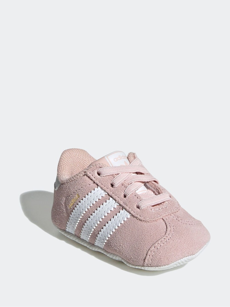 ורוד - Adidas נעלי ספורט, דגם Gazelle Crib - Image 3 of 9
