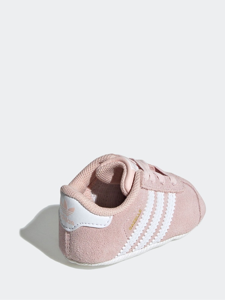 ורוד - Adidas נעלי ספורט, דגם Gazelle Crib - Image 4 of 9