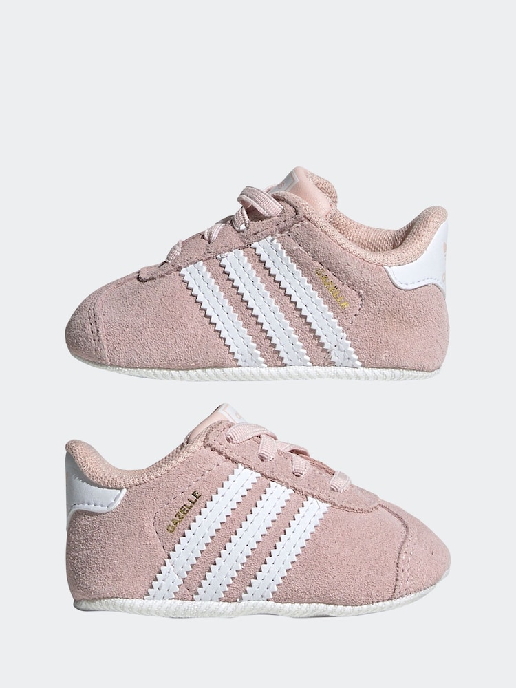 ורוד - Adidas נעלי ספורט, דגם Gazelle Crib - Image 5 of 9