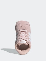 Rosa - adidas Gazelle Crib Trainers - Imagen 6 de 9