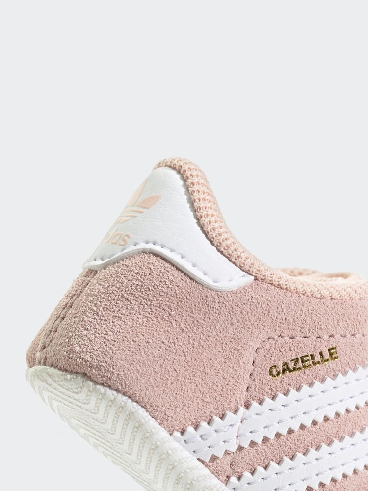 Rosa - adidas Gazelle Crib Trainers - Imagen 9 de 9