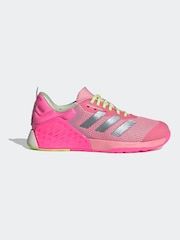 adidas Pink Dropset 3 Trainers - Image 1 of 13