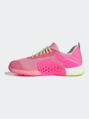adidas Pink Dropset 3 Trainers - Image 10 of 13