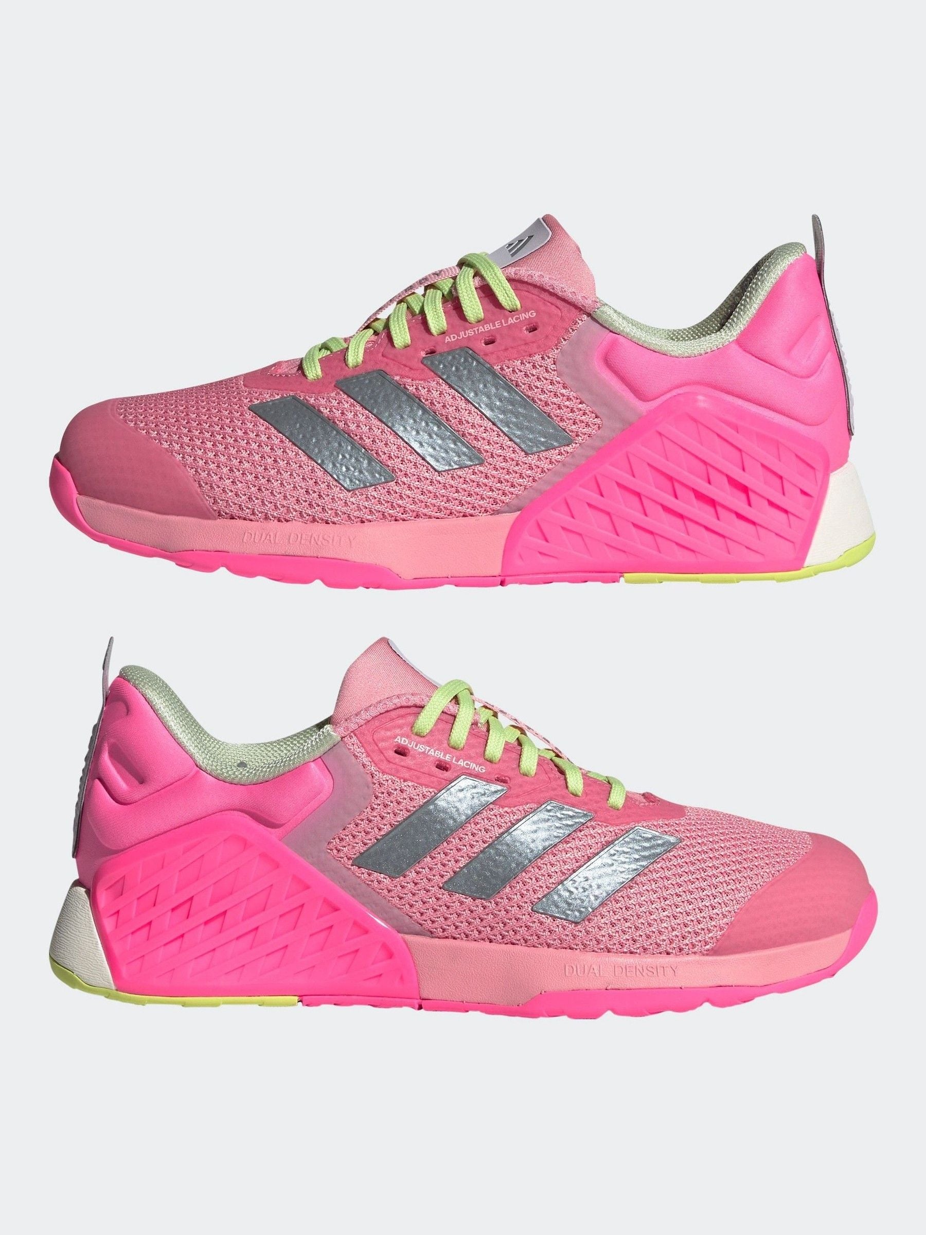 Adidas neon pink best sale