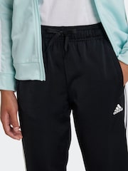 adidas Green Sportswear Essentials 3-Stripes Tracksuit - Image 3 of 7